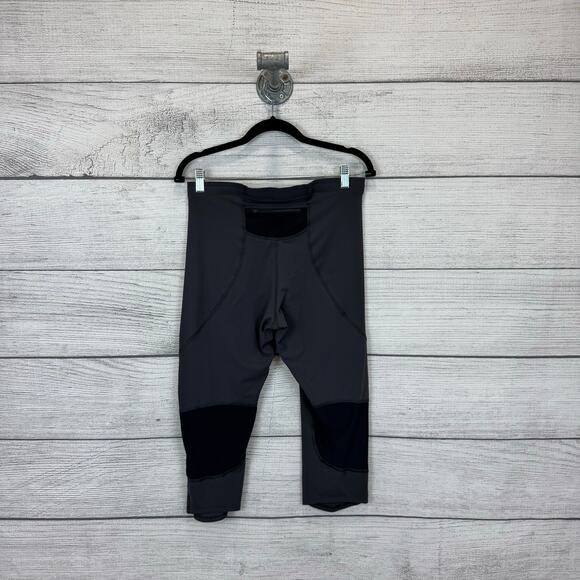 Sugoi Women's Gray Active Workout Cropped Leggings Size Large - Picture 4 of 10